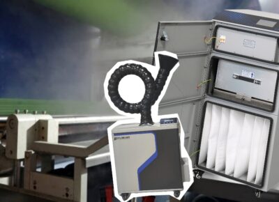 Multi-stage filter smoke extractor Multi-stage filter smoke extractor