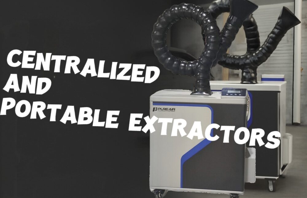 centralized and portable extractors