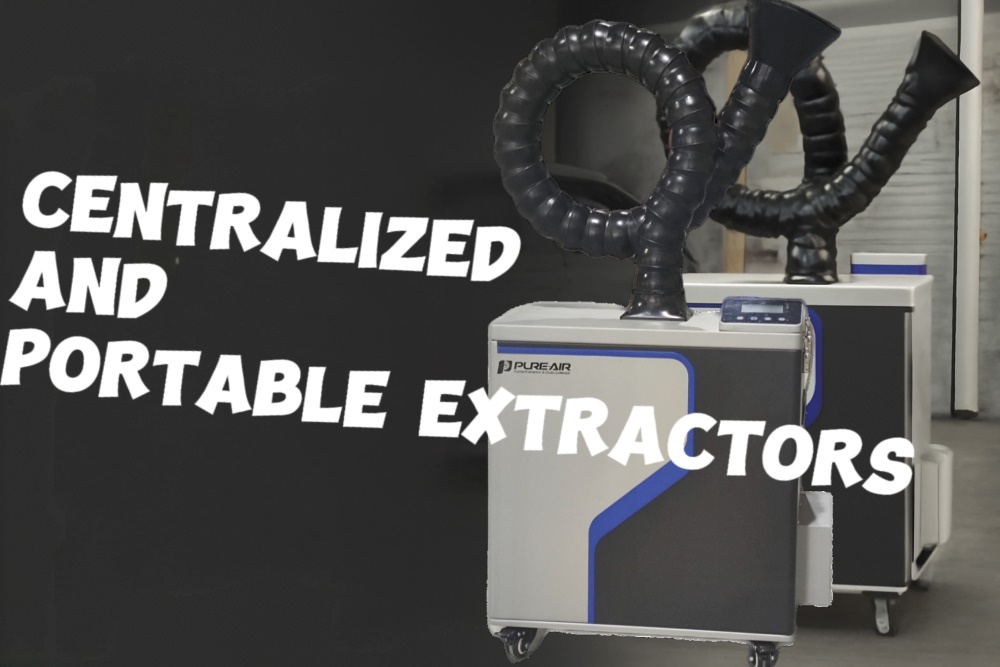 centralized and portable extractors