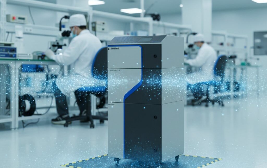 Anti-Static Technology Ensures Sub-Micron Particles are Captured