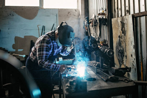 industrial smoke extractor for soldering