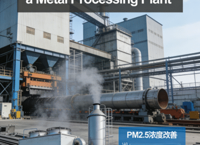 金属加工厂空气质量改善案例研究封面设计 金属加工厂空气质量改善案例研究封面设计