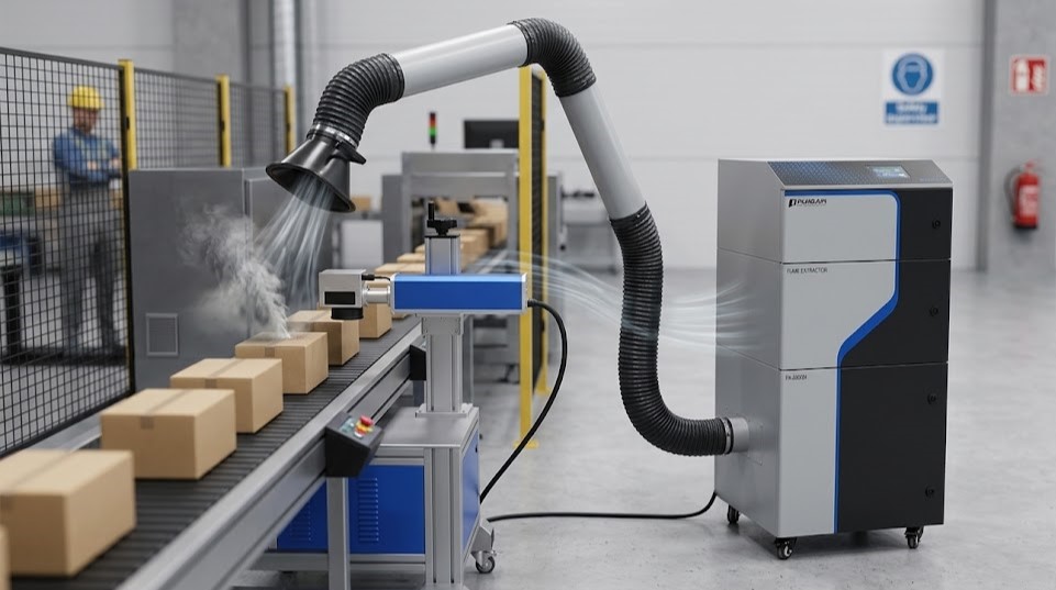 Laser Marking Fume Extraction OSHA Standards & Discharge