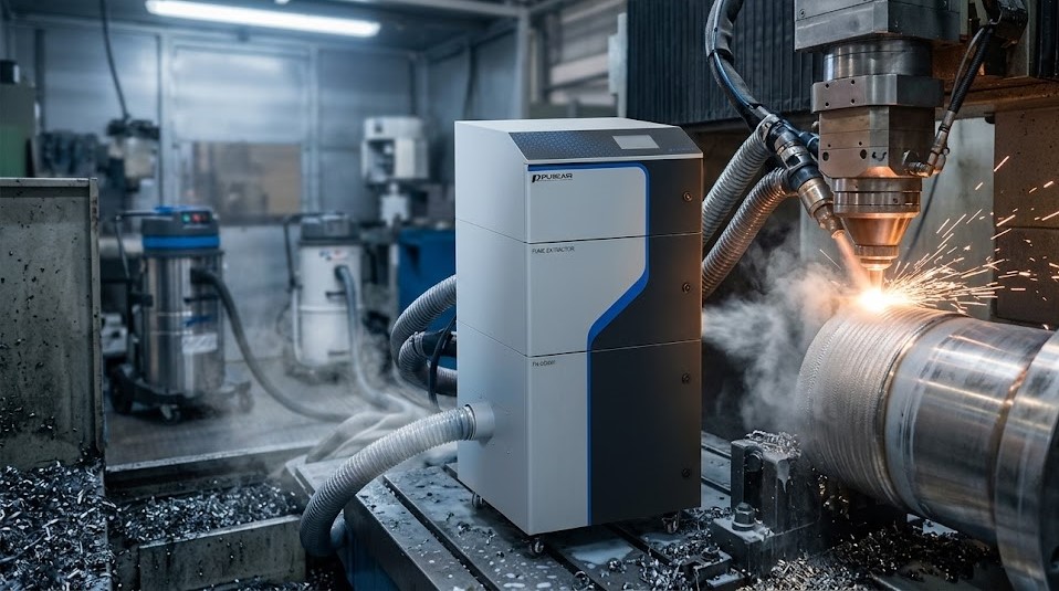 laser cladding fume purification