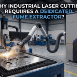 Why Industrial Laser Cutting Requires a Dedicated Fume Extractor?