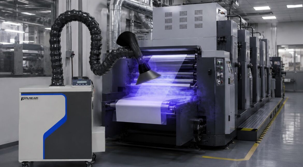 uv curing printing ozone removal